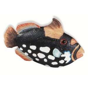   Designs Fish Knob (SD67114)   Black/White Speckles