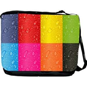  Rikki KnightTM Rainbow Raindrops Design Messenger Bag   Book 