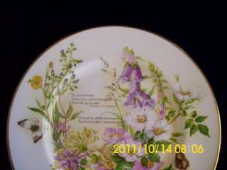 CAVERSWALL COUNTRY DIARY EDWARDIAN LADY JUNE PLATE FREE POSTAGE  