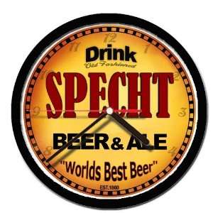  SPECHT beer and ale cerveza wall clock 