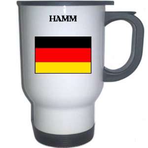 Germany   HAMM White Stainless Steel Mug