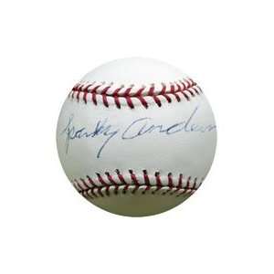  Sparky Anderson Autographed Baseball
