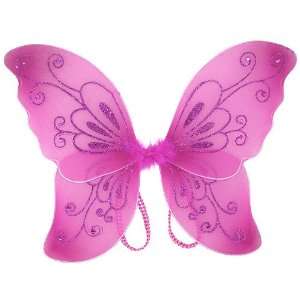  Sparkling Fairy Costume Wings Select Color fuchsia Toys 