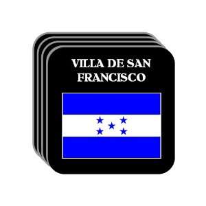 Honduras   VILLA DE SAN FRANCISCO Set of 4 Mini Mousepad Coasters