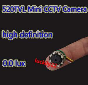 NEW 520TVL Mini CCTV Camera 8 IR LEDs Audio MC900A_IR  