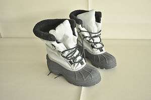 SOREL Cumberland Ladies Winter Snow Boots US Sz 9 Black & Grey  