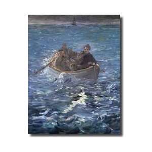  The Escape Of Henri De Rochefort 18311915 1874 Giclee 