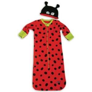  Sozo Baby Bunting & Fitted Cap   Ladybug Baby