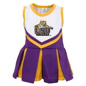Adidas LSU Tigers Purple 2 Piece Youth Cheerleader Dress  