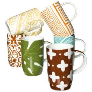  Rosanna Mondo Mugs Set of 6