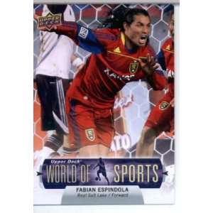 2011 Upper Deck World of Sports Soccer Card #231 Fabian Espindola Real 