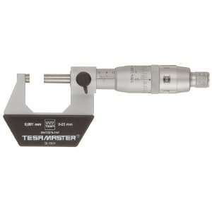 Brown & Sharpe TESA 03.10001 Precision Outside Digital Micrometer, 0 
