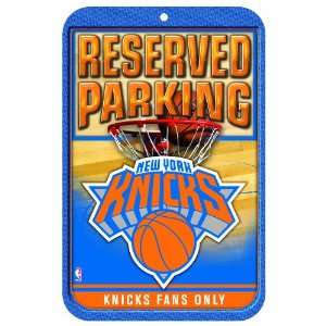 NBA New York Knicks 11 by 17 inch Locker Room Sign Sports 