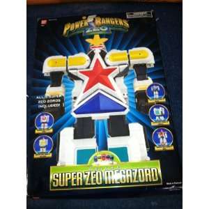  Power Rangers Deluxe Super Zeo Megazord Action Figure 