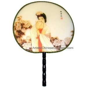  Chinese Gifts Chinese Silk Hand Fan   Princess