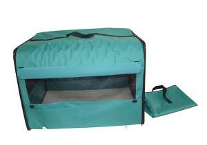 Dog Cat Pet Bed House Soft Carrier Crate Cage w/Case LT 814836016643 