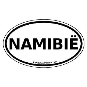  Namibia in Afrikaans Africa State Car Bumper Sticker Decal 