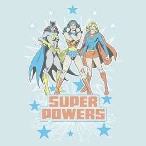  Womens Size Small Supergirl, Batgirl, Wonder Woman T 