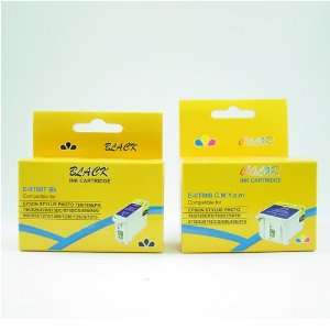  10 Pack Epson T007201 T008201 Compatible Ink Cartridges 