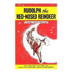  Rudolph the Red nosed reindeer Movie Poster, 11 x 17 