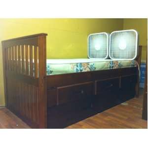  rake bed (twin) with 3 drawer and trundle