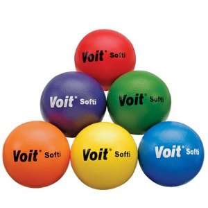  Voit& 6 1/4 Softi Tuff Balls (Set of 6) Sports 