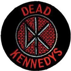  DEAD KENNEDYS BAND LOGO EMBROIDERED PATCH