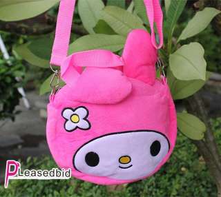 New Lovely My Melody&Kuromi 9 Plush Shoulder Bag mini Backpack  
