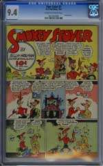 FOUR COLOR #7 (1942) CGC NM 9.4 COW Pgs SMOKEY STOVER  