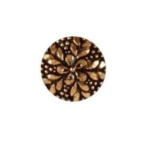  Sela Button 3/4 Gold/Black By The Each Arts, Crafts 