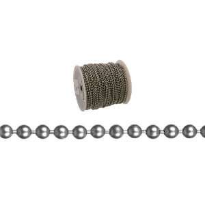 Campbell 0713627 Chrome Plated Hobby/Craft Ball Chain, #36 Trade, 0 