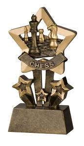 Chess Star Resin Trophy  