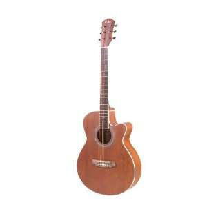  Kalos OG262CEQ Acoustic Electric Cutaway Guitar Musical 