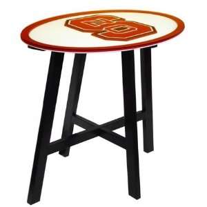  NC State Wolfpack NCSU NCAA Logo Pub Table Sports 