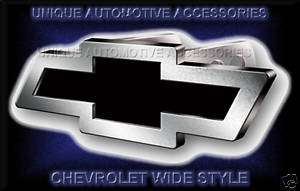 1PC CHEVY CHEVROLET TRUCK SUV BRUSHED HITCH PLUG COVER  