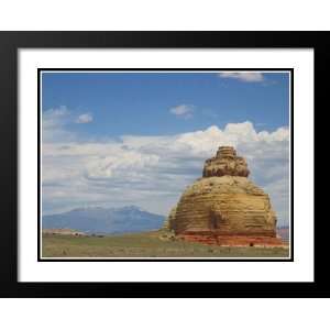  Church Rock, Utah Large 20x23 Framed and Double Matted 