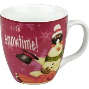  Holiday Frostys Snowtime Mug [Set of 2]