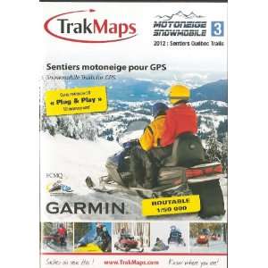  Quebec GPS Snowmobile Trail Map GPS & Navigation