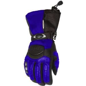Tourmaster Cortech Cascade Womens Snowmobile Gloves Blue/Black Medium 