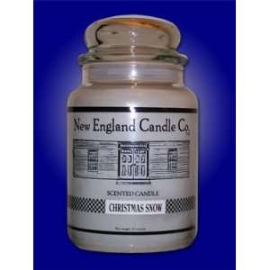  New England Candle Co. 15.5 oz Jar Candle Christmas Snow 