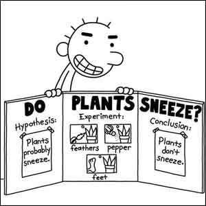    Magnet   Diary of Wimpy Kid   Plants Sneez 