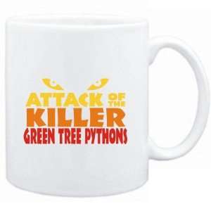  Mug White  Attack of the killer Green Tree Pythons 