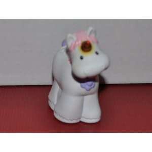Little People White Unicorn 2003   Replacement Figure   Classic Fisher 