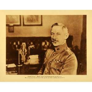 1920 Rotogravure General Peyton C. March WWI Military Chief Staff 