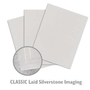 CLASSIC Laid Silverstone Paper   300/Carton Office 