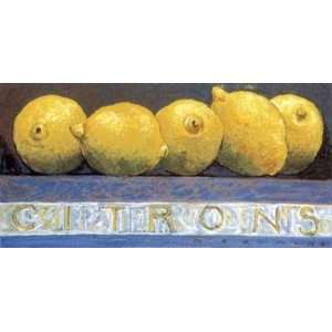 Les Citrons by Morlaine 20x10 