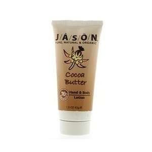 Jason Body Care   Cocoa Butter Hand & Body Lotion 1.5   Travel Size 