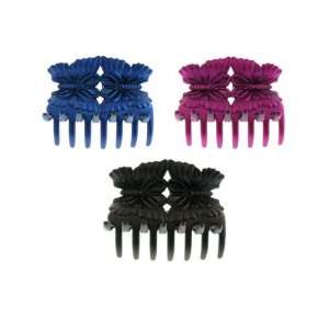  Double Butterfly Hair Claws Case Pack 60   681598 Beauty