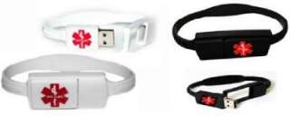 Bracelet/Wristband 2G EMR Medical Record Flashdrive SGMS waterproof 