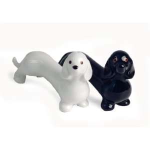  Dachshund Handmade Salt and Pepper Shaker (8cm x 8cm 